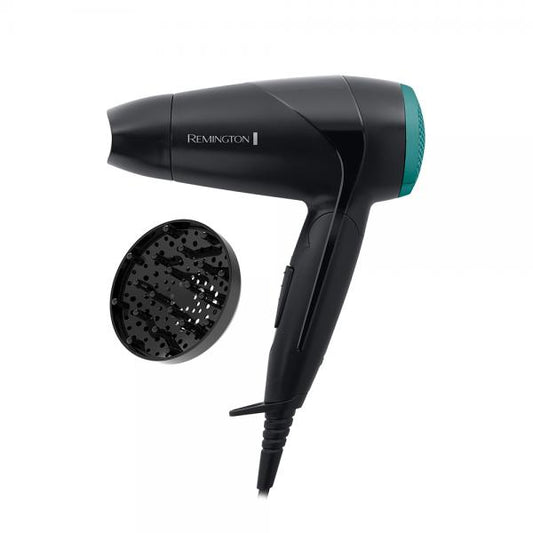 REMINGTON D1500 - ASCIUGACAPELLI - MOTORE DC - 2000W - PIEGHEVOLE/VIAGGIO - 2VEL/2 TEMP.- CONCENTRATORE - DIFFUSORE
