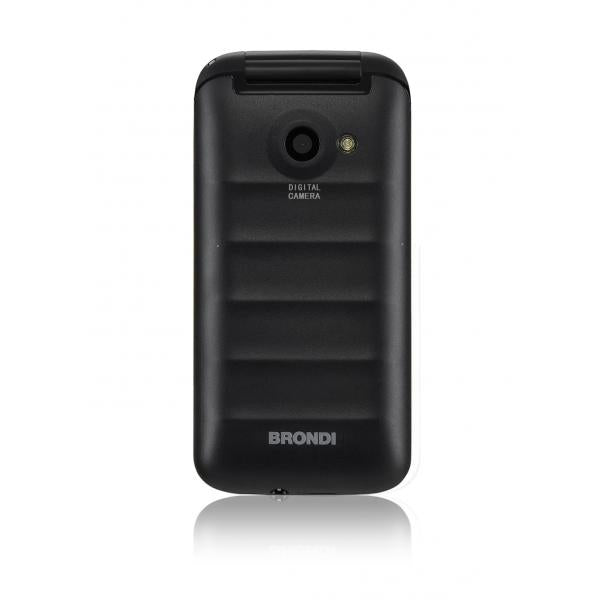 BRONDI FOX (NERO) - TELEFONO CELLULARE PER ANZIANI - TORCIA