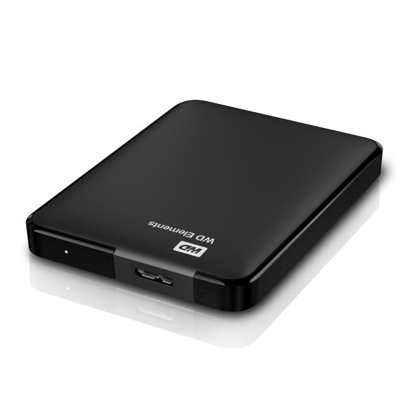 WESTERN DIGITAL ELEMENTS PORTABLE HDD 2TB (WDBU6Y0020BBK) - HARD DISK ESTERNO 2TB - USB 3.0