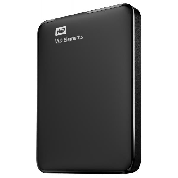 WESTERN DIGITAL ELEMENTS PORTABLE HDD 2TB (WDBU6Y0020BBK) - HARD DISK ESTERNO 2TB - USB 3.0
