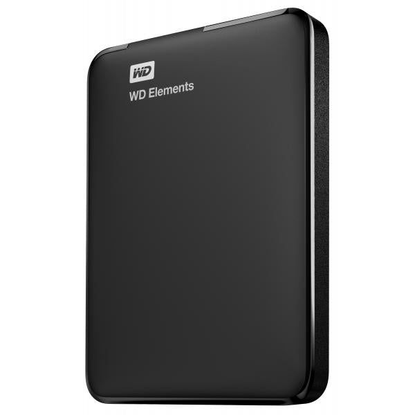 WESTERN DIGITAL ELEMENTS PORTABLE HDD 1TB (WDBUZG0010BBK) - HARD DISK ESTERNO 1TB - USB 3.0
