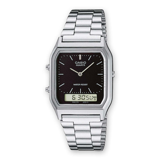 CASIO VINTAGE Mod. EDGY COLLECTION SUNRAY DIAL - BLACK