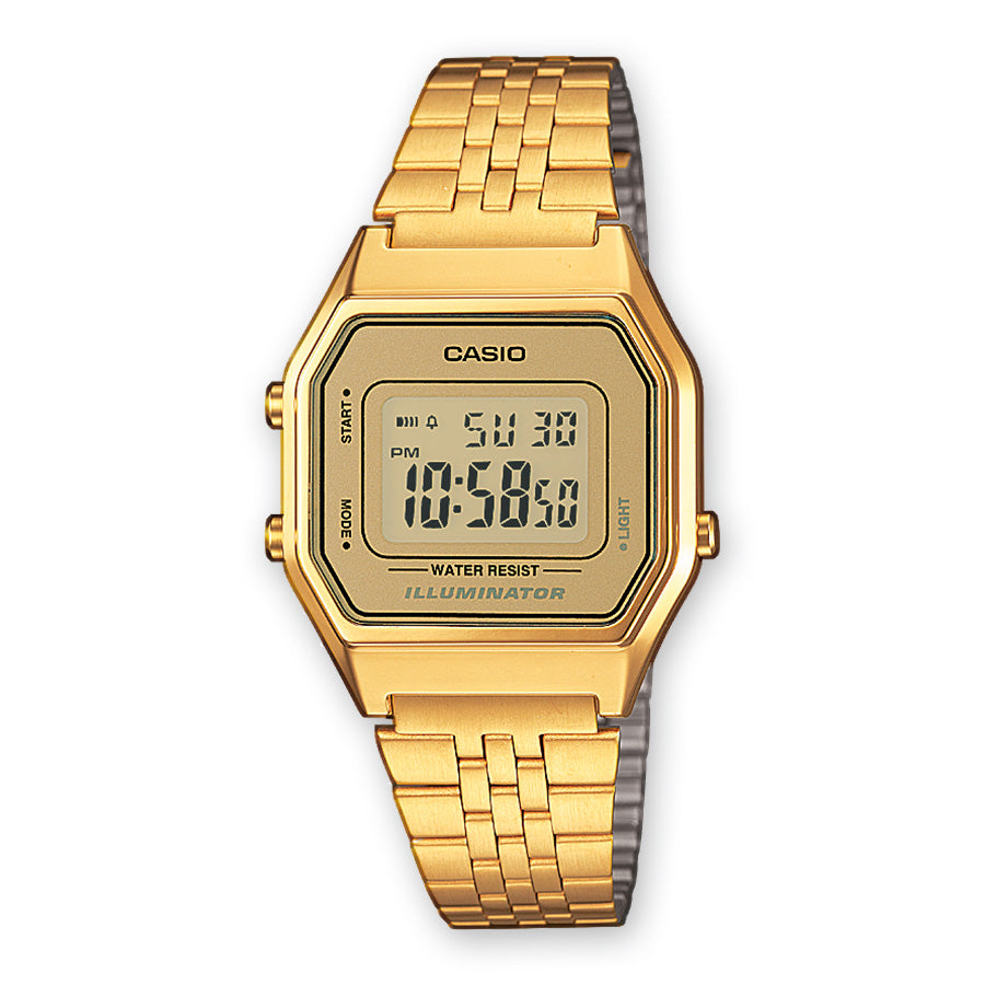 CASIO VINTAGE Mod. ICONIC LADY GOLD - GOLD