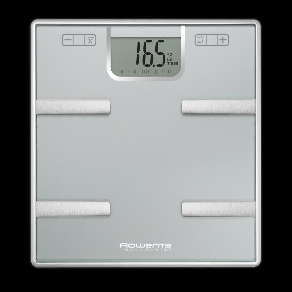 ROWENTA BODY MASTER (BR6010) - BILANCIA DIGITALE PESAPERSONA - 4 PROFILI MEMORIZZABILI - ANALISI CORPOREA - MASSA GRASSA