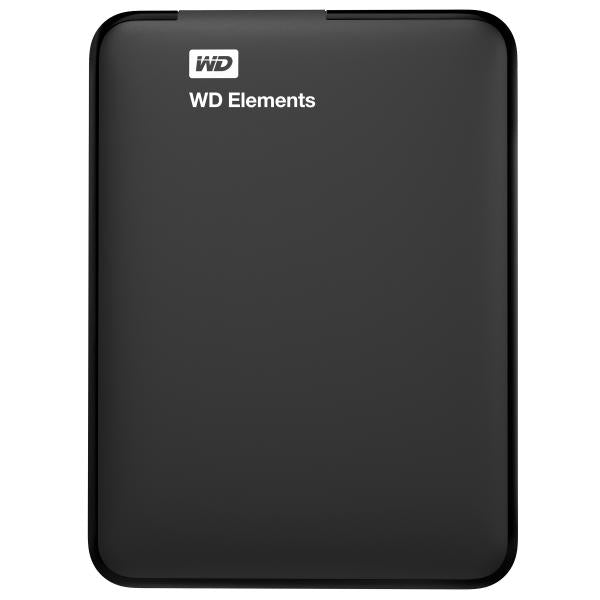 WESTERN DIGITAL ELEMENTS PORTABLE HDD 4TB (WDBU6Y0040BBK) - HARD DISK ESTERNO 4TB - USB 3.0