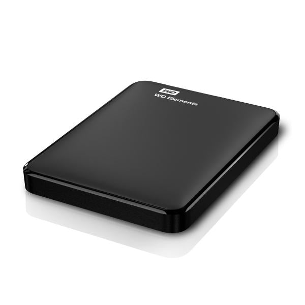 WESTERN DIGITAL ELEMENTS PORTABLE HDD 4TB (WDBU6Y0040BBK) - HARD DISK ESTERNO 4TB - USB 3.0