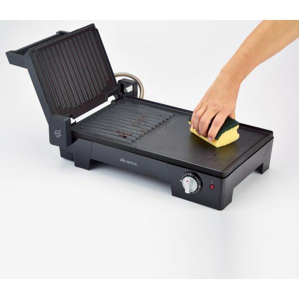ARIETE MULTI GRILL 3 IN 1 (1916/10) - PIASTRA ELETTRICA ANTIADERENTE - APERTURA 180 GRADI - 2400W