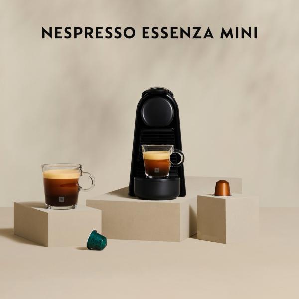 DeLonghi NESPRESSO ESSENZA MINI (EN85.R) RED - MACCHINA CAFFE` ESPRESSO A CAPSULE