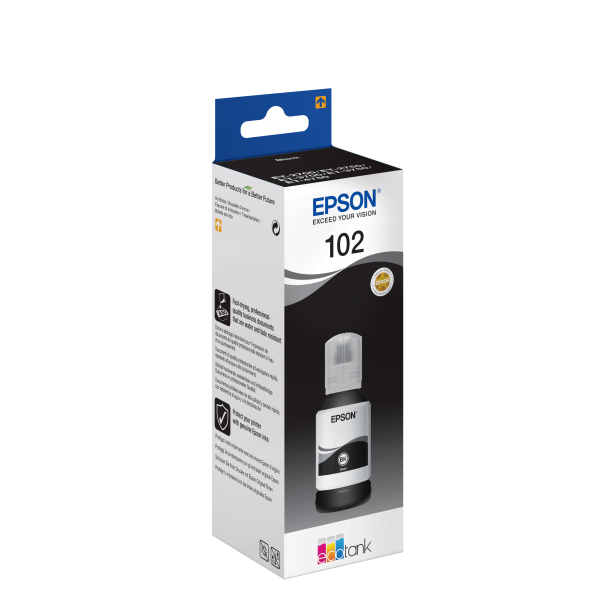 EPSON 102 BLACK (C13T03R140) - CARTUCCIA ORIGINALE