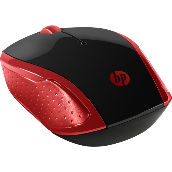 HP 200 MOUSE WIRELESS ROSSO