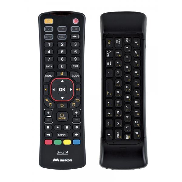 Meliconi Smart 4 telecomando RF Wireless TV, Sintonizzatore TV Pulsanti