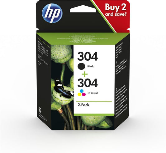 HP 304 Ink Car Combo 2pack