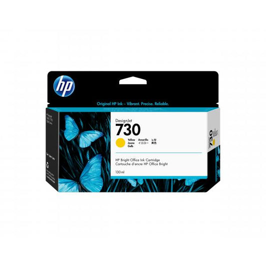 HP 730 130-ml Yellow Ink Crtg