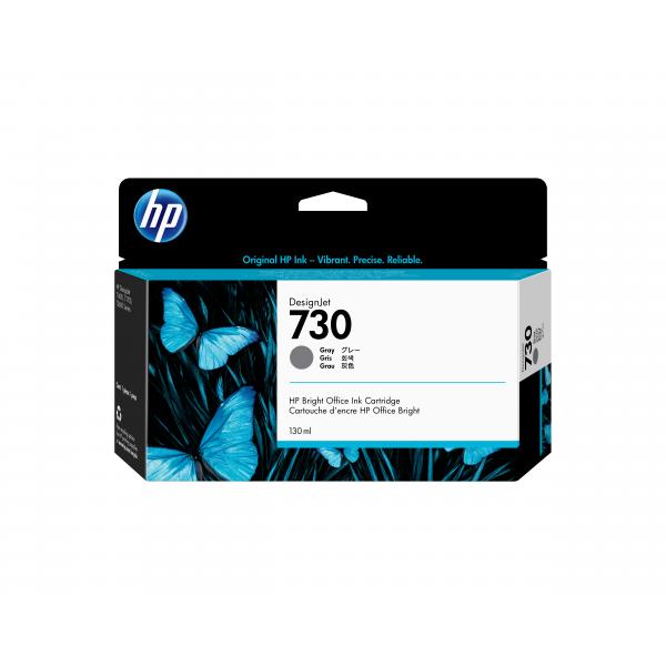 HP 730 130-ml Gray Ink Crtg