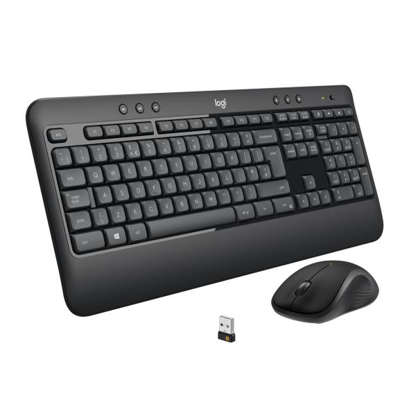 TASTIERA LOGITECH MK540 ADVANCED - WIRELESS CON MOUSE BK 920-008679