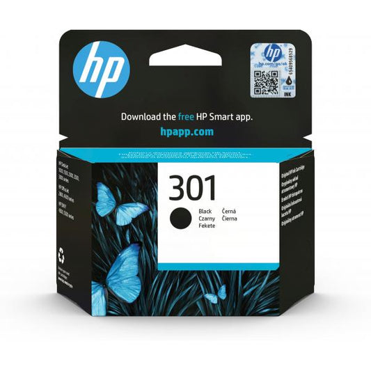 HP 301 BLACK (CH561EE) - CARTUCCIA ORIGINALE