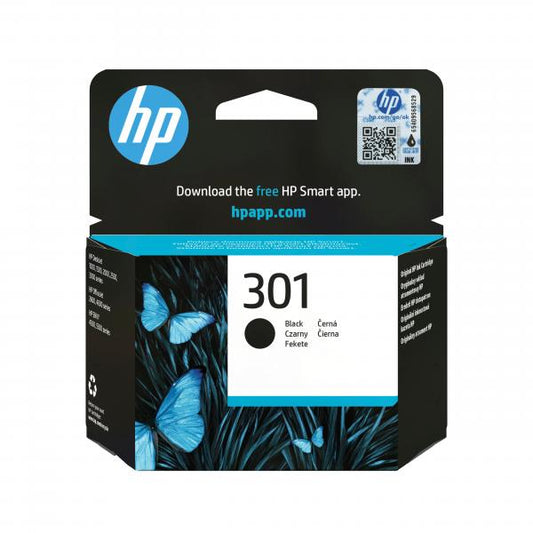 HP 301 BLACK (CH561EE) - CARTUCCIA ORIGINALE