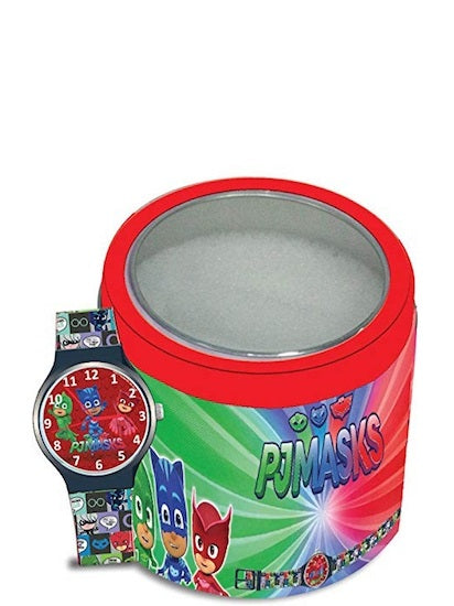 KID WATCH Mod. PJ MASKS (Superpigiamini)  Tin Box