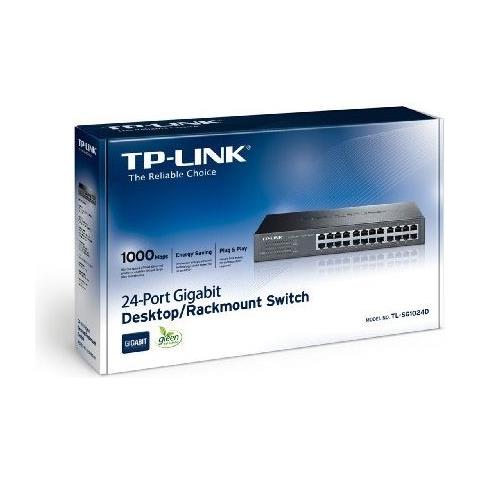 TP-LINK TL-SG1024D - SWITCH 24 PT 10/100/1000