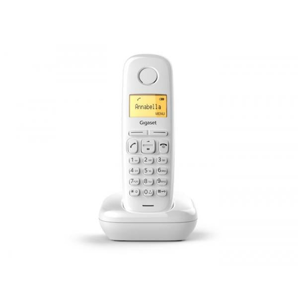 GIGASET A170 (BIANCO) - TELEFONO CORDLESS - FUNZIONE SVEGLIA