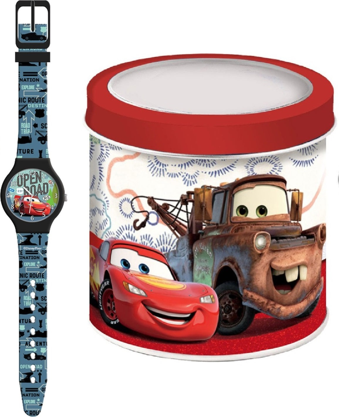 DISNEY KID WATCH Mod. CARS - Tin box