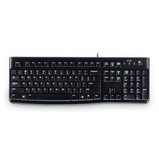TASTIERA LOGITECH K120 USB BLACK 920-002517