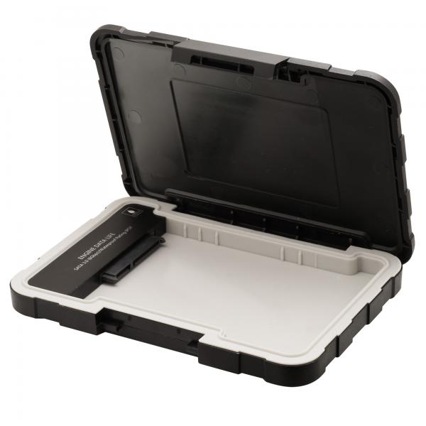 ADATA AED600-U31-CBK CASE ESTERNO 2.5'' NERO per HDD/SSD (SHOCK/WATERPROOF/
