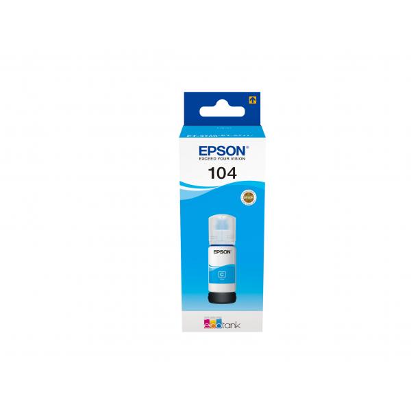 EPSON 104 CIANO (C13T00P240) - CARTUCCIA ORIGINALE