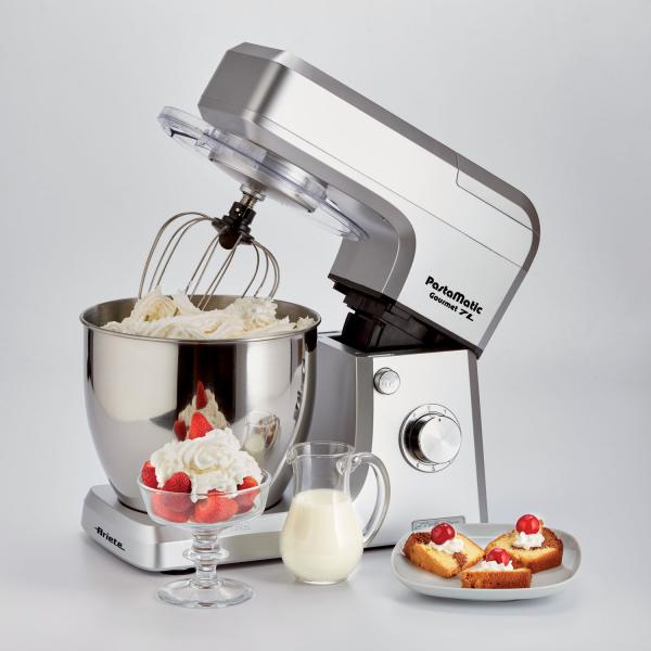 ARIETE GOURMET PROFESSIONAL (1598/10) - IMPASTATRICE PLANETARIA MULTIFUNZIONE - 7L - 6 VELOCITA'' + PULSE - 2100W