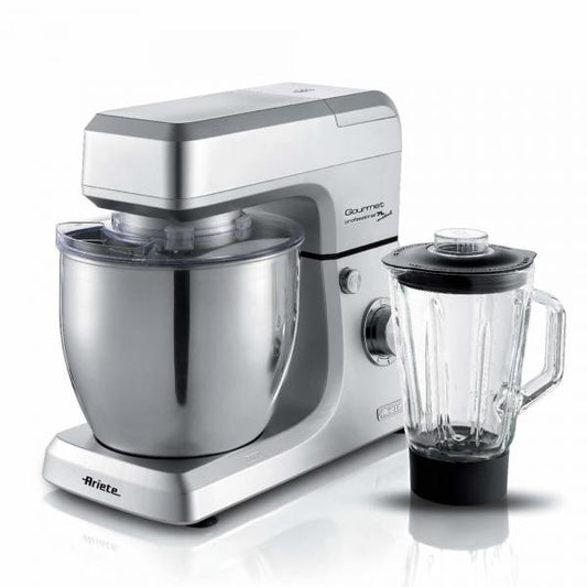 ARIETE GOURMET PROFESSIONAL (1598/10) - IMPASTATRICE PLANETARIA MULTIFUNZIONE - 7L - 6 VELOCITA'' + PULSE - 2100W