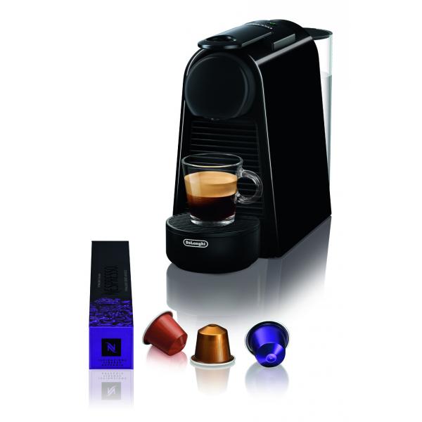 DeLonghi NESPRESSO ESSENZA MINI (EN85.B) BLACK - MACCHINA CAFFE` ESPRESSO A CAPSULE