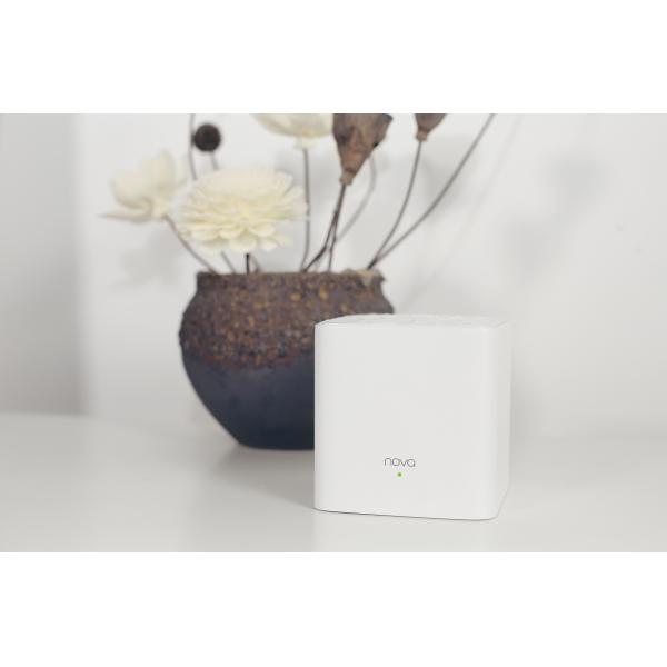 TENDA NOVA MW3 - MESH 3 NODI - DUAL BAND WI-FI AC1200 - MU-MIMO - COPERTURA 300 MQ