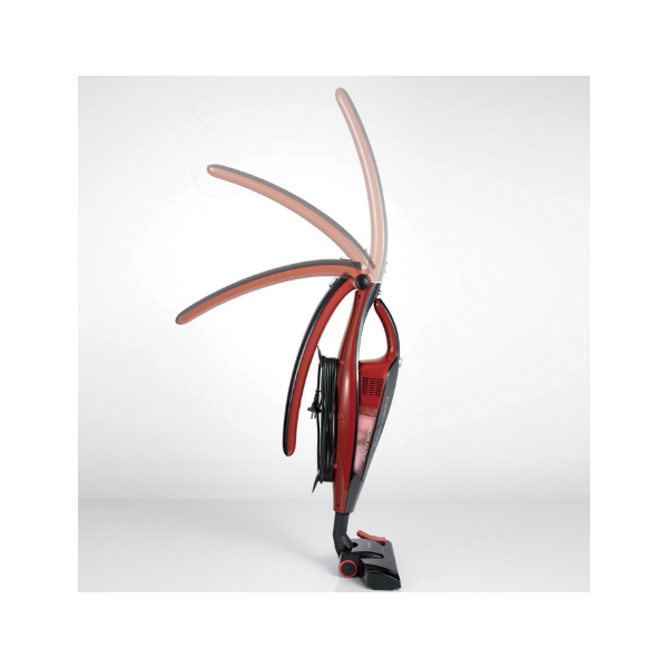 ARIETE EVO 2 IN 1 (2764/10) - SCOPA ELETTRICA + ASPIRABRICIOLE SENZA SACCO - 2 ACCESSORI INCLUSI - 0,8L - 600W