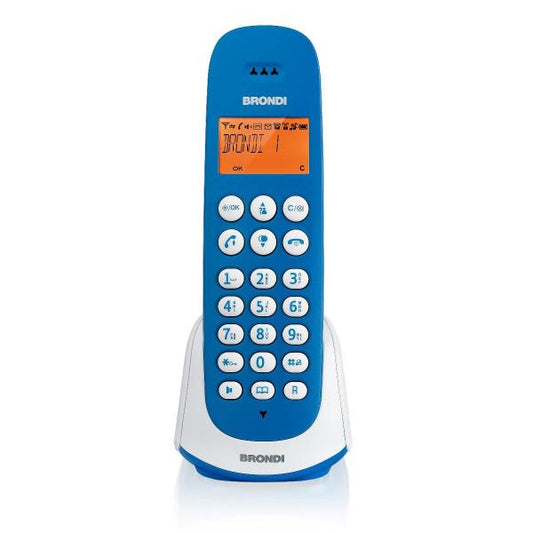 BRONDI ADARA AZZURRO/BIANCO CORDLESS DECT