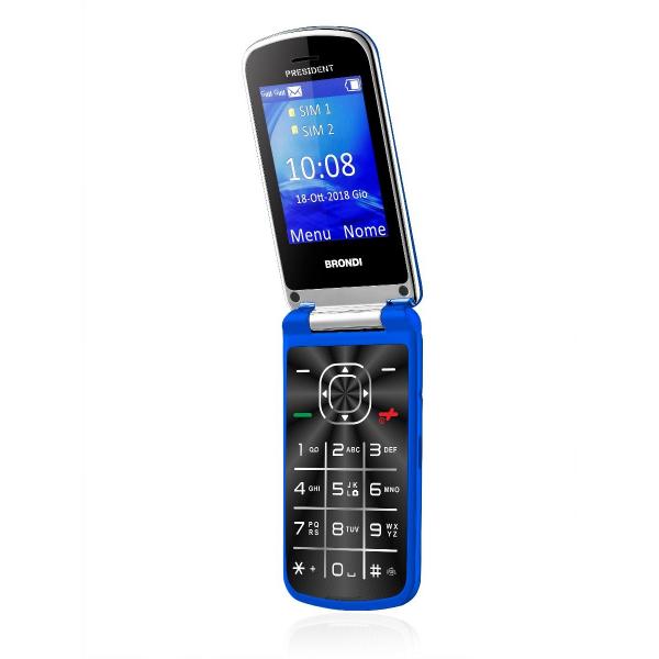 BRONDI PRESIDENT (BLU) - TELEFONO CELLULARE - FOTOCAMERA