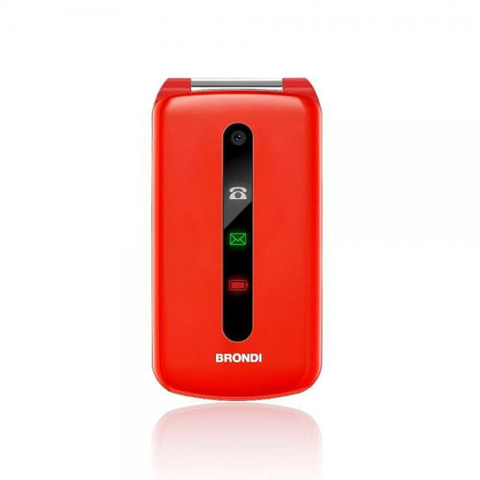 BRONDI PRESIDENT ROSSO 3" FEATURE PHONE CLAMSHELL