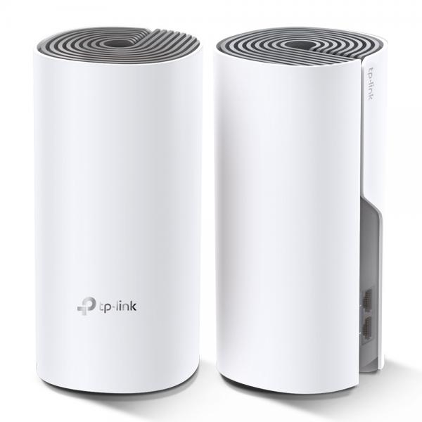 TP-LINK DECO E4 (2-PACK) - MESH SYSTEM WI-FI AC1200 DUAL BAND - 2 NODI