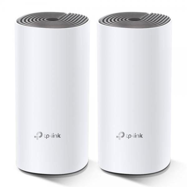 TP-LINK DECO E4 (2-PACK) - MESH SYSTEM WI-FI AC1200 DUAL BAND - 2 NODI