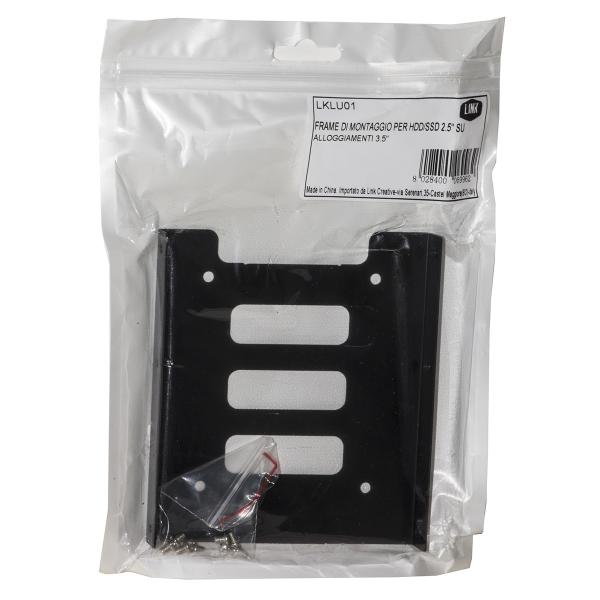 KIT DI MONTAGGIO PER SSD 2.5"" IN SLOT 3.5""