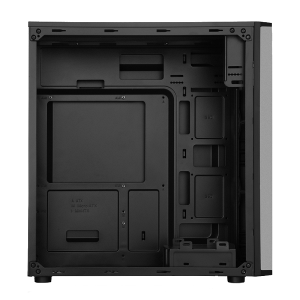 ITEK CASE MIDDLE TOWER PRIME DARK 500W, USB3.0, 2x12cm ventole