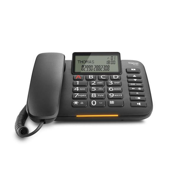 GIGASET DL380 BLACK BIG BUTTON