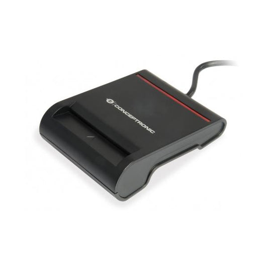 CONCEPTRONIC SCR01B - CARD READER SMART ID USB2.0, SUPPORTS ISO7816 CLASS A, B AND C (5V/3V/1.8V)
