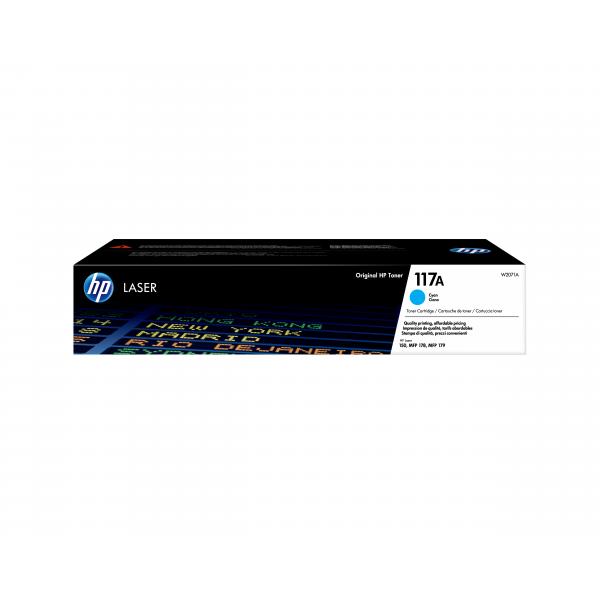 HP 117A CIANO W2071A TONER 0.7K