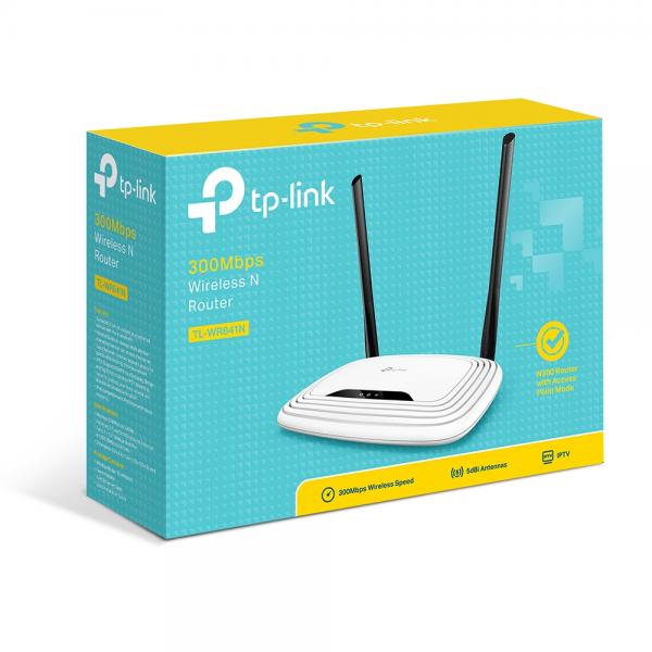 TP-LINK WIRELESS N ROUTER +4P SWITCH