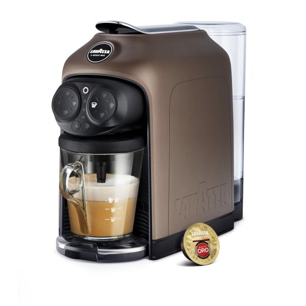 LAVAZZA A MODO MIO DESEA (BROWN) (LM950) - MACCHINA CAFFE` ESPRESSO A CAPSULE