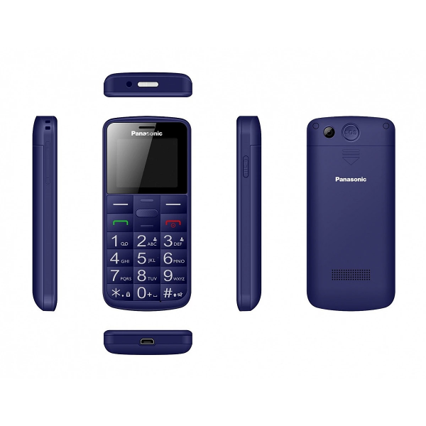 PANASONIC KX-TU110EXC BLUE EASY PHONE 1.77"