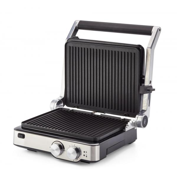 ARIETE GRILL AND TASTE (1918) - PIASTRA ELETTRICA ANTIADERENTE - 5 LIVELLI COTTURA - APERTURA 180 GRADI - 2000W