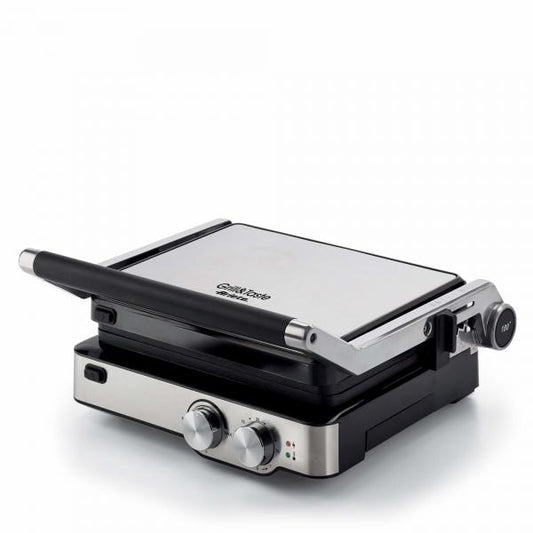 ARIETE GRILL AND TASTE (1918) - PIASTRA ELETTRICA ANTIADERENTE - 5 LIVELLI COTTURA - APERTURA 180 GRADI - 2000W