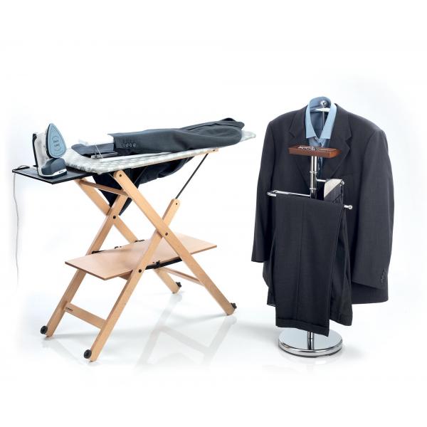 ARIETE DUETTO GARMENT IRON (6246) - FERRO DA STIRO VERTICALE TRASFORMABILE IN ORIZZONTALE - PIASTRA CERAMICA - COLPO VAPORE 18 GR/MIN - 1000W