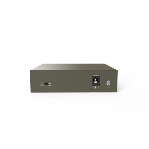 TENDA TEG1105P-4-63W - DESKTOP SWITCH 5 PORTE CON 4 POE - 10/100/1000 MBPS - CHASSIS METALLO